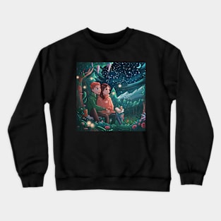 wanderful starry night Crewneck Sweatshirt